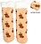 Meias Capivara Estampadas Antiderrapantes com Forro de Pele de Ovelha Macia, Tamanho 40 - 45 G-69007 - imagem 1