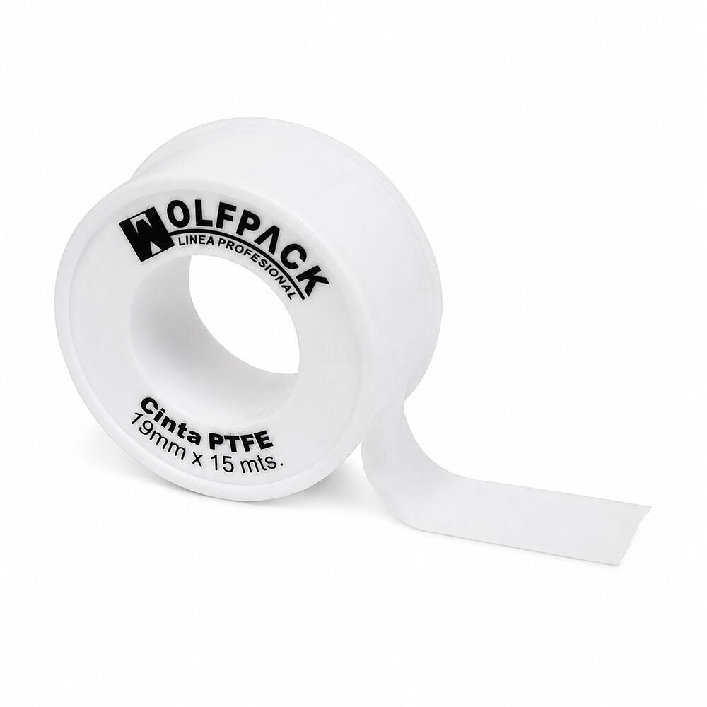 Fita Ptfe Wolfpack 19 mm.x 15 mt