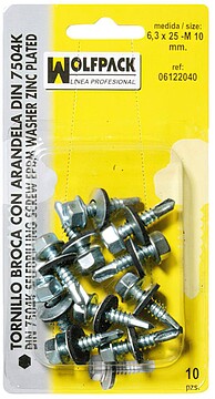 Da bolha bit parafuso 4, 8 X 16-8 (20pcs)