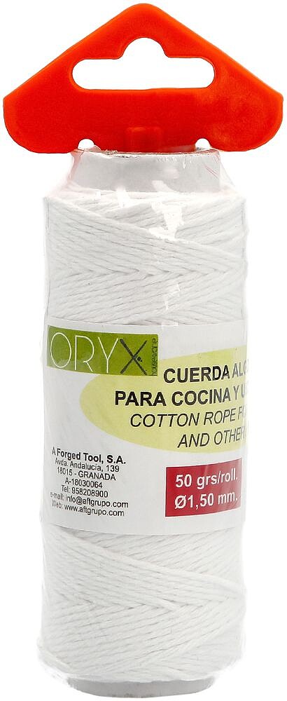 Corda de Algodão, Cárnicos. 50 gr/roll.o1, 50mm