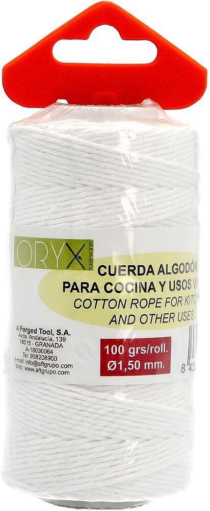 Corda de algodão CARNIC.100gr/roll.Ø1,50mm