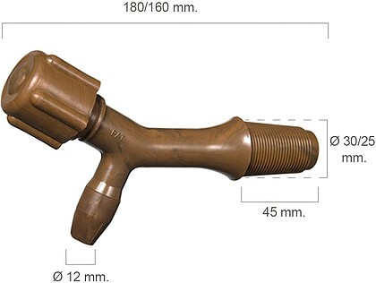 TOQUE O TAMBOR PLÁSTICO N. 2 - 300L