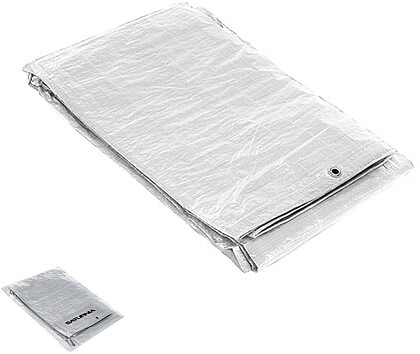 Branco de lona com ilhós metálicos 6 x 12 Metros (aprox.)