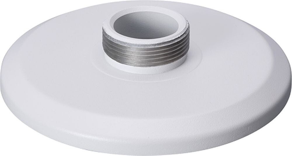 Suporte de tecto - Apto para domos motorizadas - Fabricado em alumínio - 35 (Al) x 159 (Ø) mm - Passador de cabos PFA101