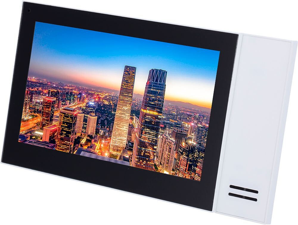 Monitor para Videoporteiro - Visor TFT de 7’ - Ãudio bidireccional - TCP/ IP ¦ AlimentaÃ§Ã£o por PoE - EspaÃ§o para MicroSD Max 32 Gb - Montagem na superfÃ­cie XS-V2421M-IP-POE