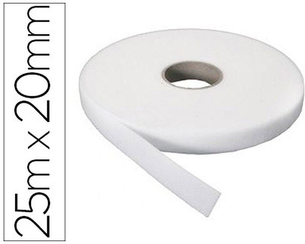 FITA DE VELCRO ADESIVO SUMO DIDACTIC RUGOSA ROLO 25 MX20 MM Preco Uni. venda multiplos 1 840B