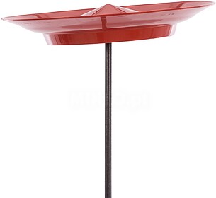 CONJUNTO DE PRATO GIRATÓRIO - Vermelho 24 cm