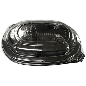 Caixa Alimentar PP Microondas C/Tampa Retang Preto 800ml 60u Caixa Alimentar PP Microondas com Tampa Retangular Preto 800ml 60un