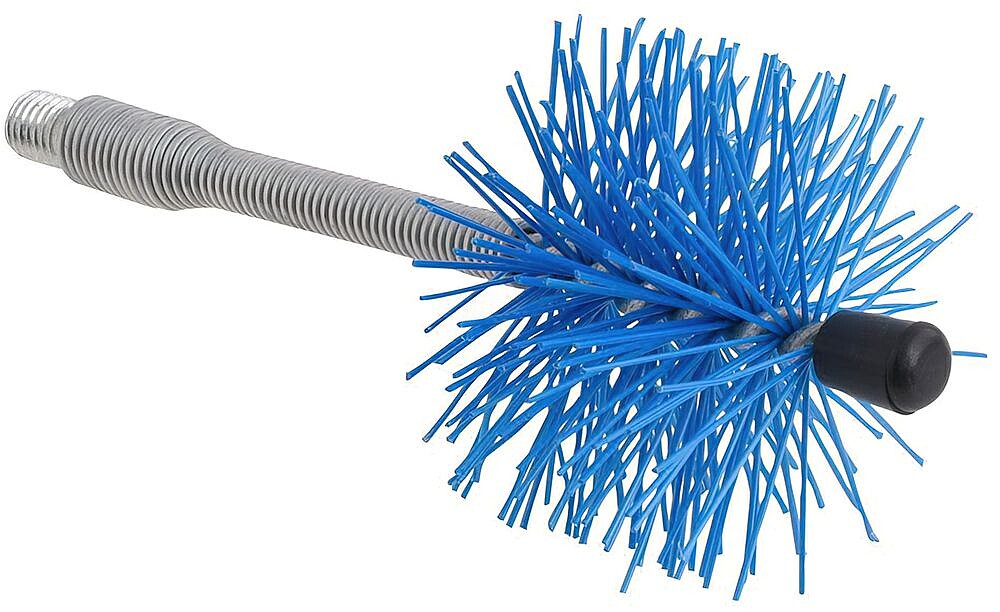 Limpa-chaminés ESCOVA Nylon Eje FLEXIVEL 80 mm