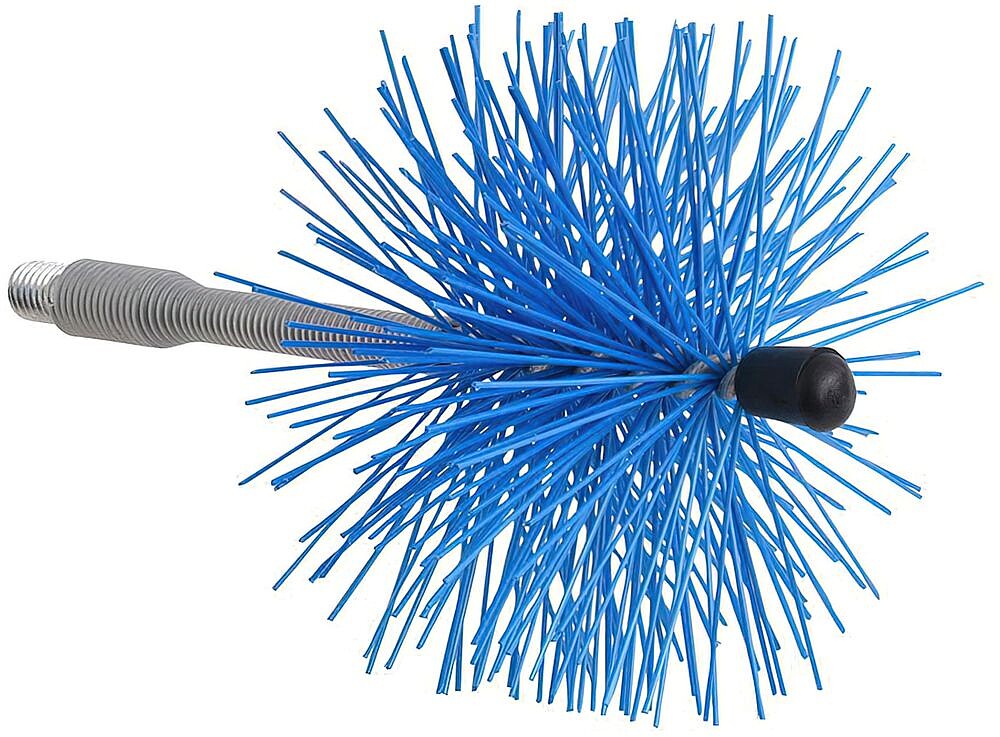 Limpa-chaminés ESCOVA Nylon Eje FLEXIVEL 100 mm