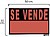 PLACA Se Vende 50x35 cm. Oryx - imagem 1