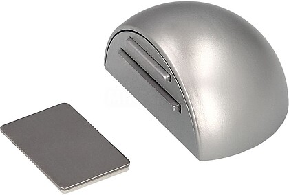 Topo de Porta Adesivo COM Íman RETENTOR Cromado Mate