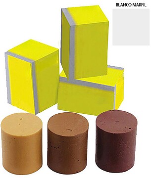 CERA reparação madeira 70 gr branco marfim