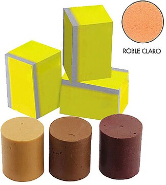 CERA de madeira carvalho 70 gr de reparação