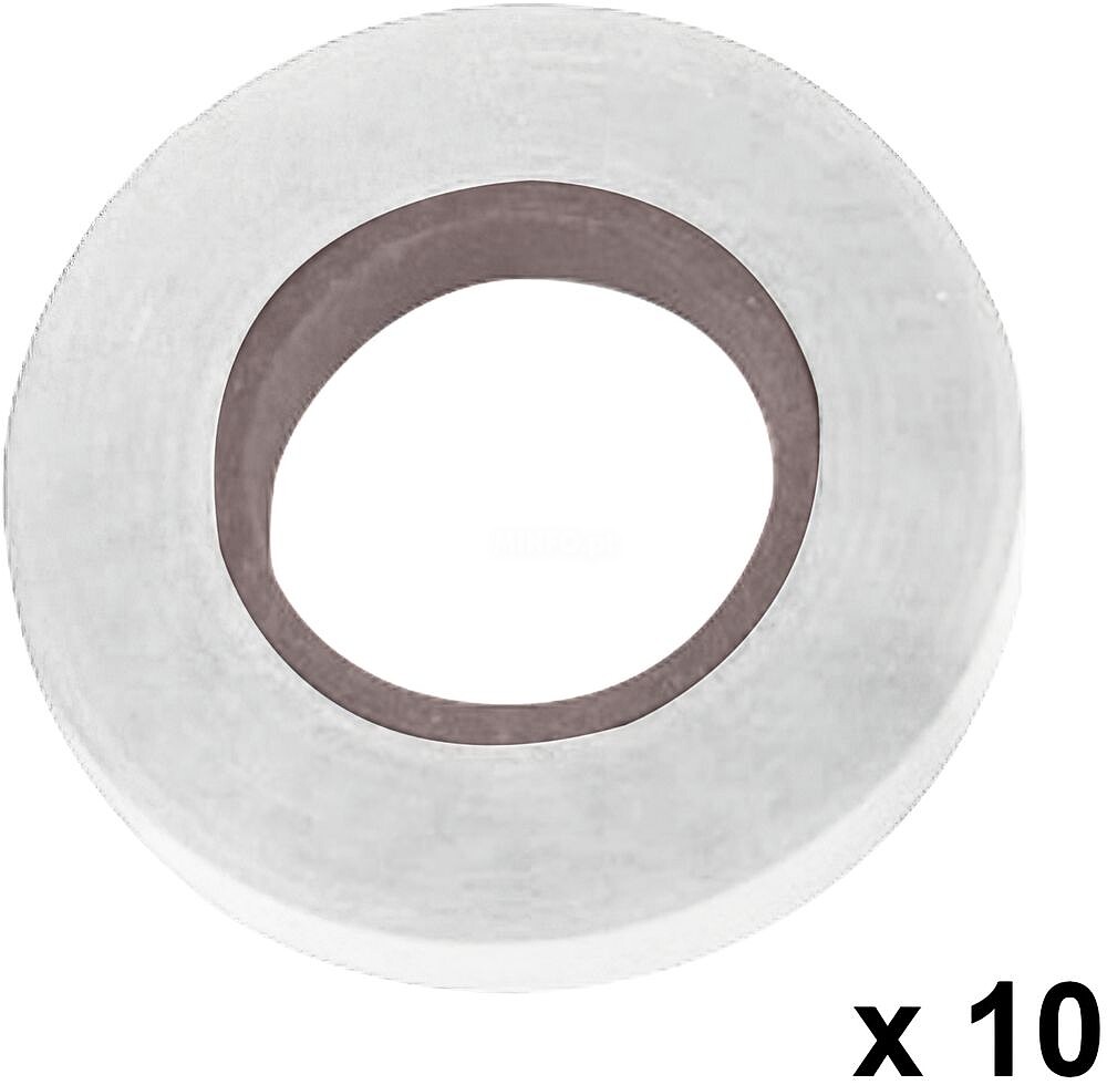 Cinta Para Atadora 11 x 0,15 mm. x 26 metros Branco (Pack 10 Rolos)