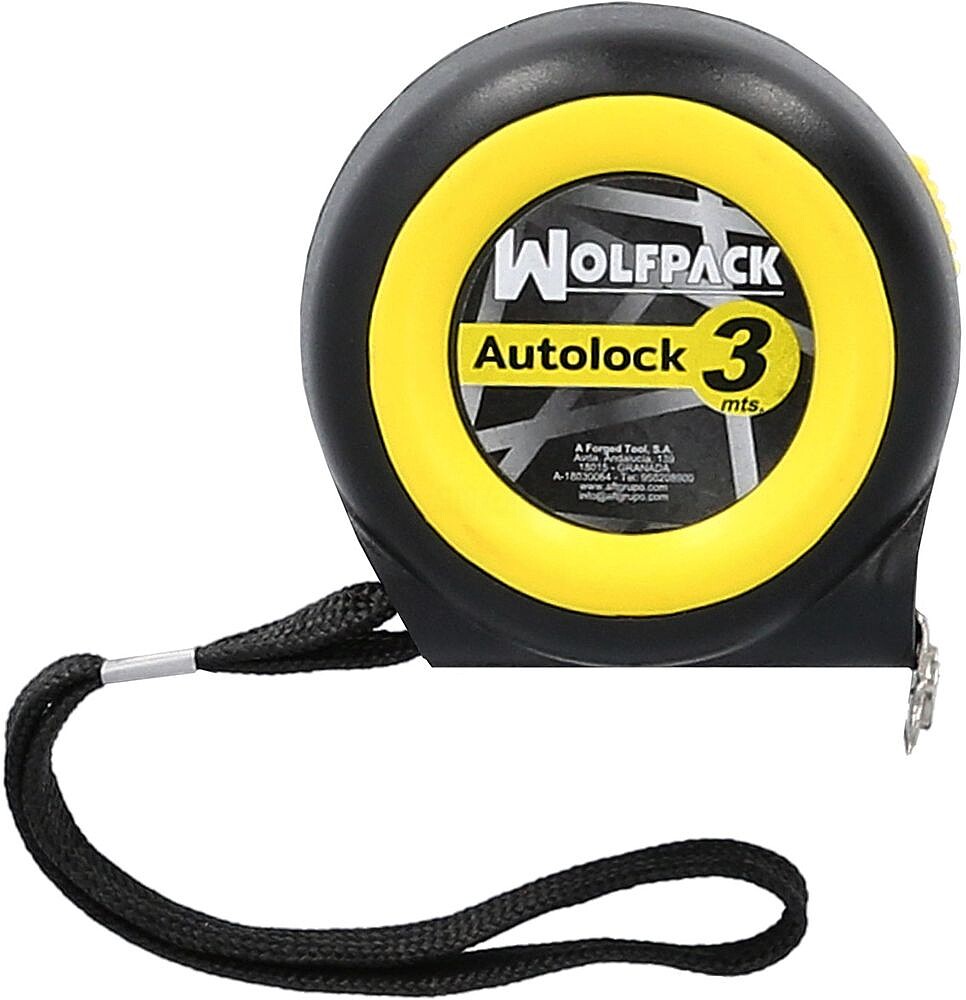 Flexómetro Sistema Autolock COM Travão Automático Longitude 3 Metros Largura Fita 16 mm. Magnético. Fita Métrica Travão Automático Flexómetro Autolock COM Travão Automático 3 Metros Fita 16 mm. Magnético