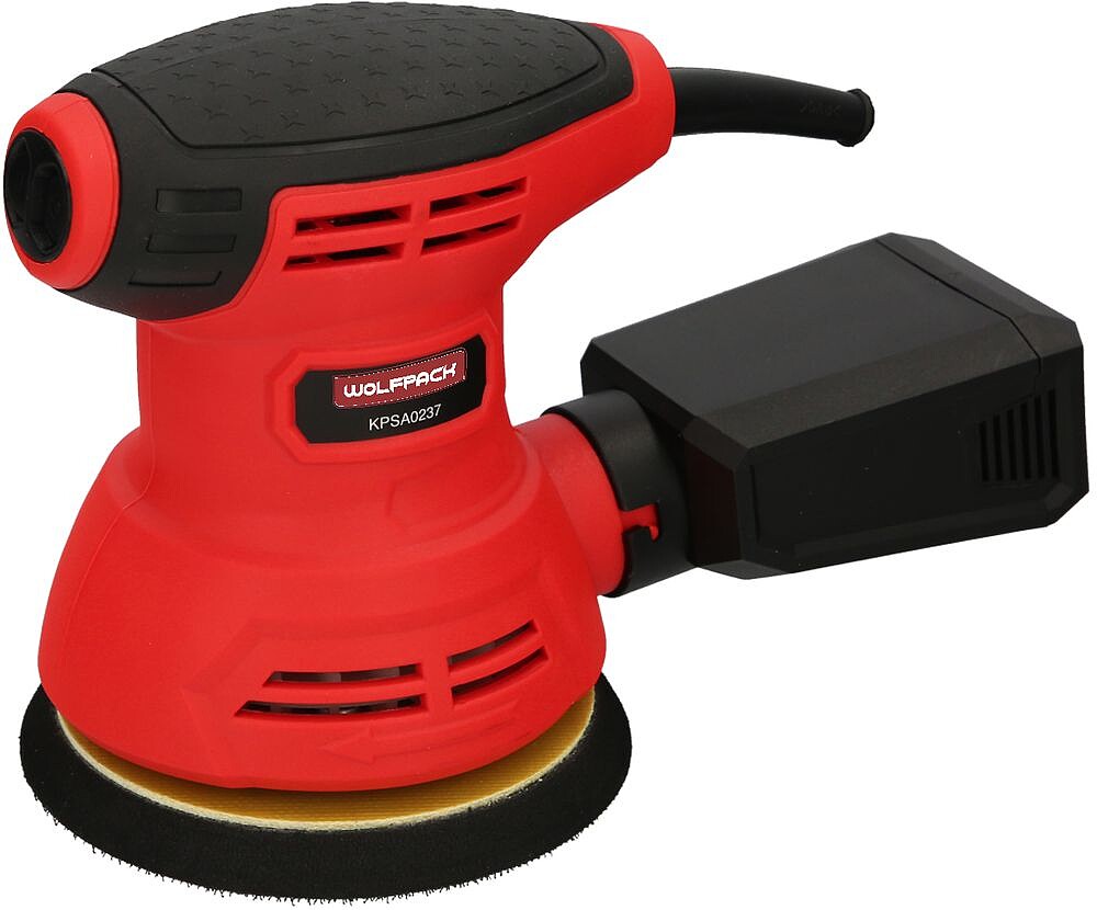 Lixadora Wolfpack Orbital 240 Watt. Lixadora Multifunções. Desencrustar, Lixar, Remover Óxido, Disco Ø 125 mm. Lixadora Wolfpack Orbital 240 Watt. Disco Ø 125 mm