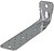 SUPORTE Para Madeira COM Angulo Reforzado 65x88x285 mm. Conector Angular, Escuadra Fijación, Zapata Madeira SUPORTE Pergola Madeira SUPORTE Para Madeira COM Angulo Reforzado 65x88x285 mm - imagem 1