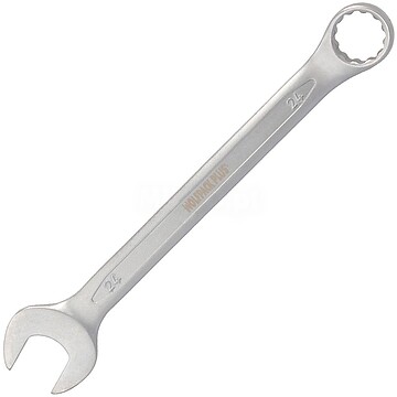 Llave Combinada Plus 24x24 Aço Cromo Vanadio DIN 3113. Llave Doble Boca, Llave Fija, Llave Estrella Llave Combinada Plus 24x24 Aço Cromo Vanadio. DIN3113