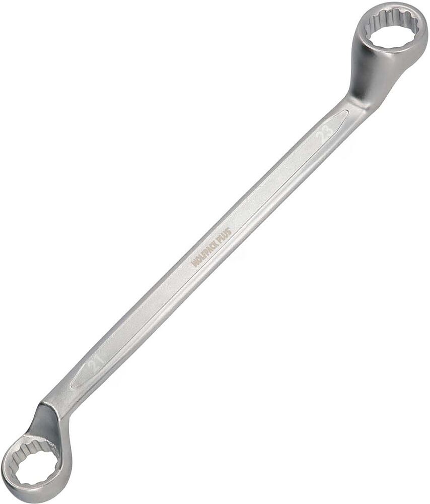 Chave Estrela Angular Plus Aço Cromo Vanádio 21x23 DIN 838. Chave Dupla Boca Angular, Chave Fixa Estrela Angular Chave Estrela Angular Plus Aço Cromo Vanádio 21x23 DIN838