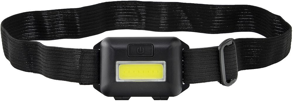 Lanterna LED Frontal de Cabeça Ajustável 120 Lúmens, 3 Modos, Fita Ajustável, 3 Baterias AAA Incluídas Lanterna LED Frontal de Cabeça Ajustável 120 Lúmens 3 Modos, Fita Ajustável, 3 Baterias AAA Inclu