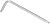 Chave Torx Standard Aço Cromo Vanádio Profissional T08 mm. Chave Estrela, Chave Allen Estrela Chave Torx Standard Aço Cromo Vanádio Profissional T08 - imagem 1