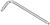 Chave Torx Inviolável Longa Aço Cromo Vanádio Profissional T45 mm. Chave Estrela, Chave Allen Estrela Chave Torx Inviolável Longa Aço Cromo Vanádio Profissional T45 - imagem 1