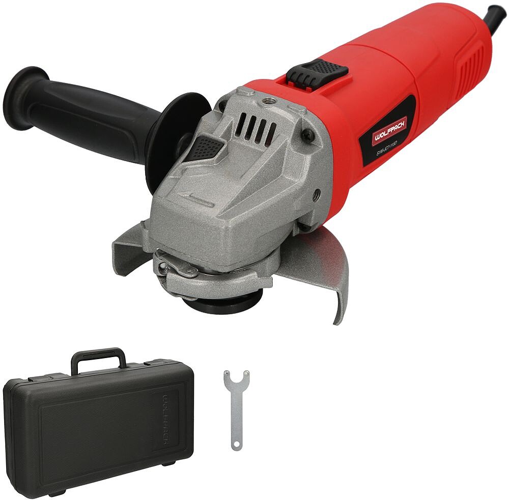 Rebarbadora Angular 900 Watt. Disco Ø 125 mm. 11.000 R.P.M. Punho 3 Posições Eixo M14 Protetor Disco Ajustável, Anti arranque