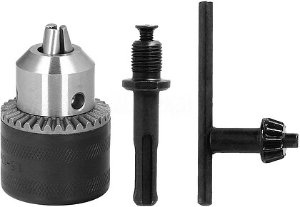 Adaptador Martelo SDS Plus a Porta-brocas Ø 13 mm.mm. Porta-brocas com chave, Adaptador SDS, SDS a Brocas