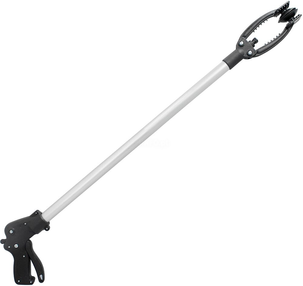 Pinça para Agarrar Objetos 88 cm de Alumínio com Ventosas e Trava de Bloqueio
