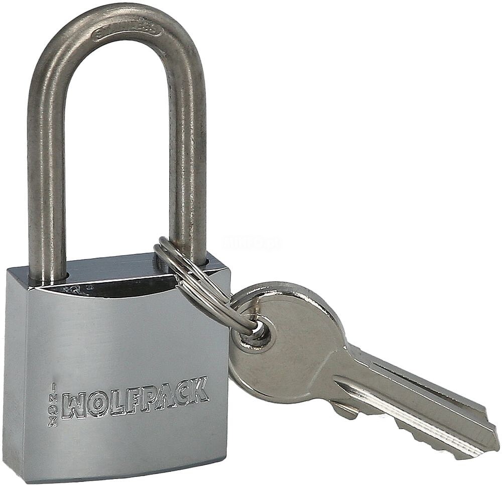Cadeado Inoxidável Arco Longo 30mm. Cadeado Inoxidável Arco Longo 30mm