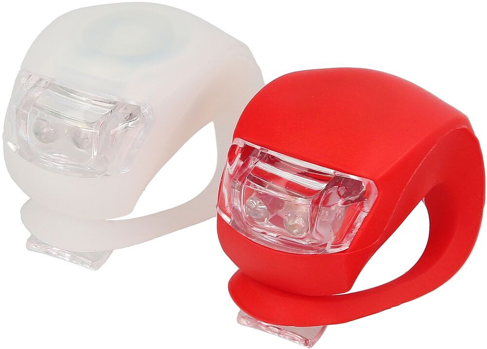 Kit Luzes LED Bicicleta 2 Luzes Basic. LED para bici, Luz para patim, Luz de posição, Luzes bicicleta, LEDs bicicleta
