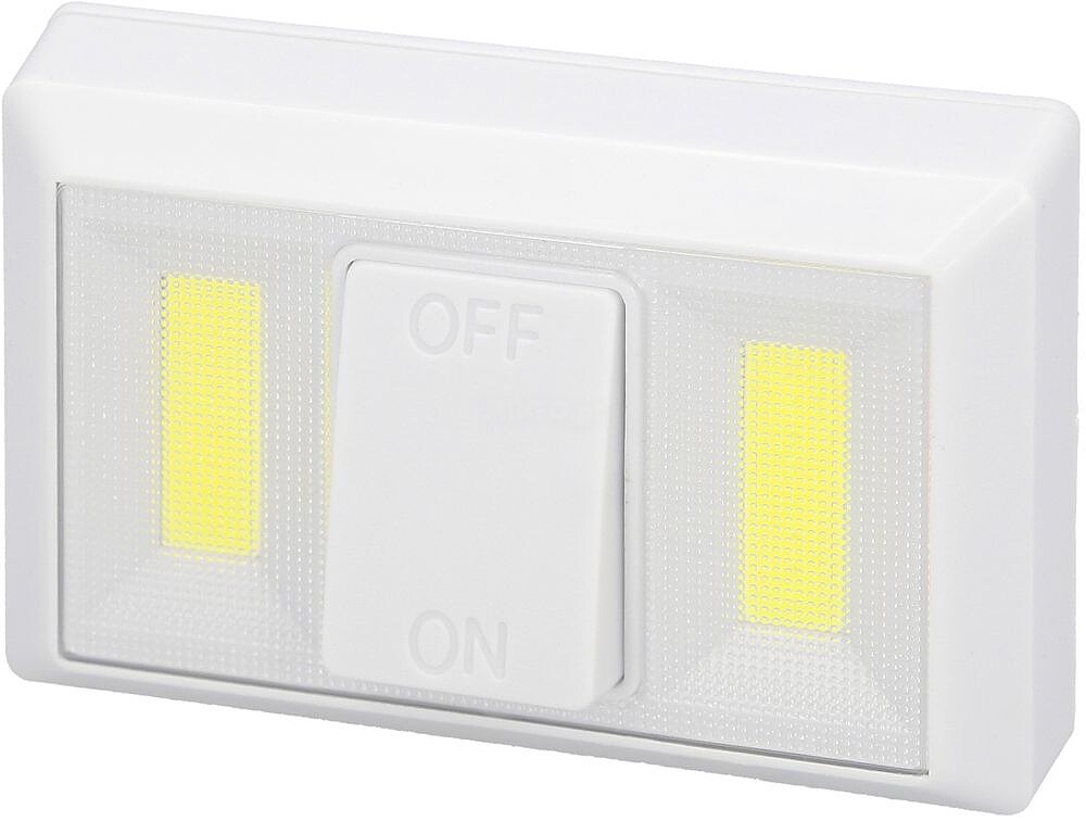 Lanterna/ Luzes LED Para Parede/ Roupeiro A pilhas (4 AAA) 250 Lumens (Fixação Mediante Autocolante, Íman ou Parafusos) Lanterna/ Luzes LED Para Parede/ Roupeiro A pilhas (4 AAA) 250 Lumens (Fixação Mediante Autocolante, Íman ou Parafusos)
