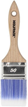 Paletina Profissional Plus Largura 50 mm. Cerdas Sintéticas PBT, Cabo Madeira Faia Ergonómico, Pincel Pintor Paletina Profissional Plus Largura 50 mm