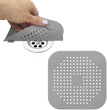 Protetor Dreno Silicone Cozinha Casa de Banho 145 x 145 mm