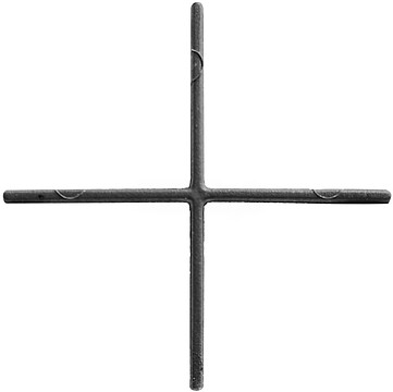 Cruzetas Cruz/ Espaçadores Para Pisos Cerâmicos 1 mm. (Saco 250 Peças) Cruzeetas Cruz Para Pisos Cerâmicos 1 mm. (Saco 250 Peças)