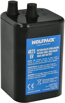Bateria Para Baliza Sinalização 6V Bateria Para Baliza Sinalização 6V