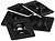 Base Adesiva Para Abraçadeiras 19x19 mm. Negra Bolsa 100 Unidades Base Adesiva Para Abraçadeiras 19x19 mm. Negra Bolsa 100 Unidades - imagem 1