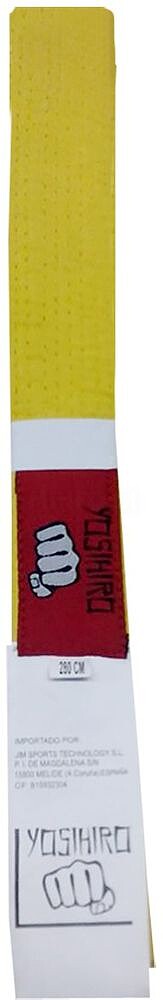 Cinto Karate/Judo Yosihiro 100% Algodão