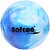 Bola Rítmica Nacarada Sénior Branco/Azul - imagem 1