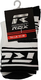 Meias ROX R-RUNNING STEP MEDIA CAÑA - Branco 39-42