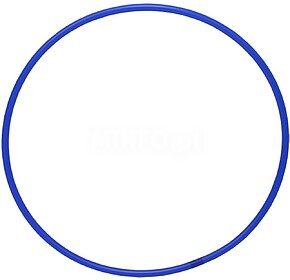 ARCO DE GINÁSTICA RÍTMICA PARA ADULTOS - Azul 85 cm