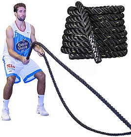 CORDA DE TREINO FUNCIONAL - Preto 9 M