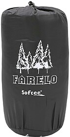 SACO DE DORMIR TRANSFORMÁVEL Softee FARELO - Preto 180X75 c...