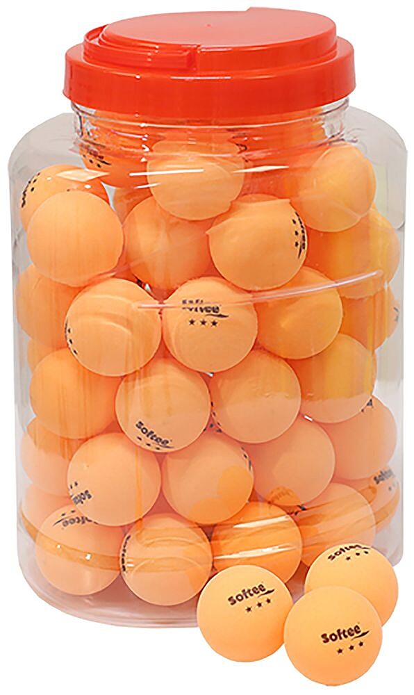 Pote 60 Bolas Tenis de Mesa Softee 40MM