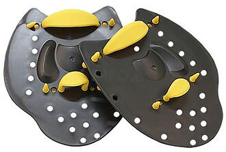 PAR DE PALAS DE PISCINA BALANCE - Amarelo GRANDE