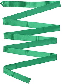 FITA DE GINÁSTICA RÍTMICA SEM VARETA - Verde 400 cm
