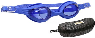 ÓCULOS DE NATAÇÃO SOFTEE SUMIT - Azul Senior