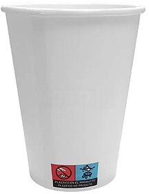 Copos 360ml Papel 12oz Branco 50un VAPACA000081
