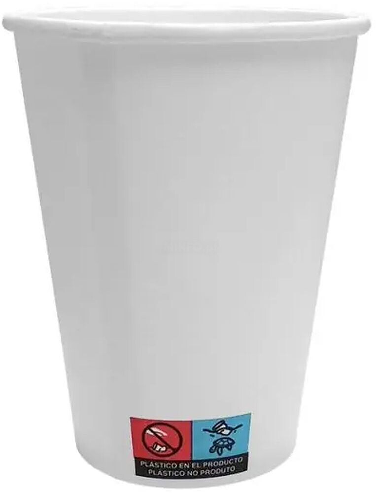 Copos 360ml Papel 12oz Branco 50un VAPACA000081